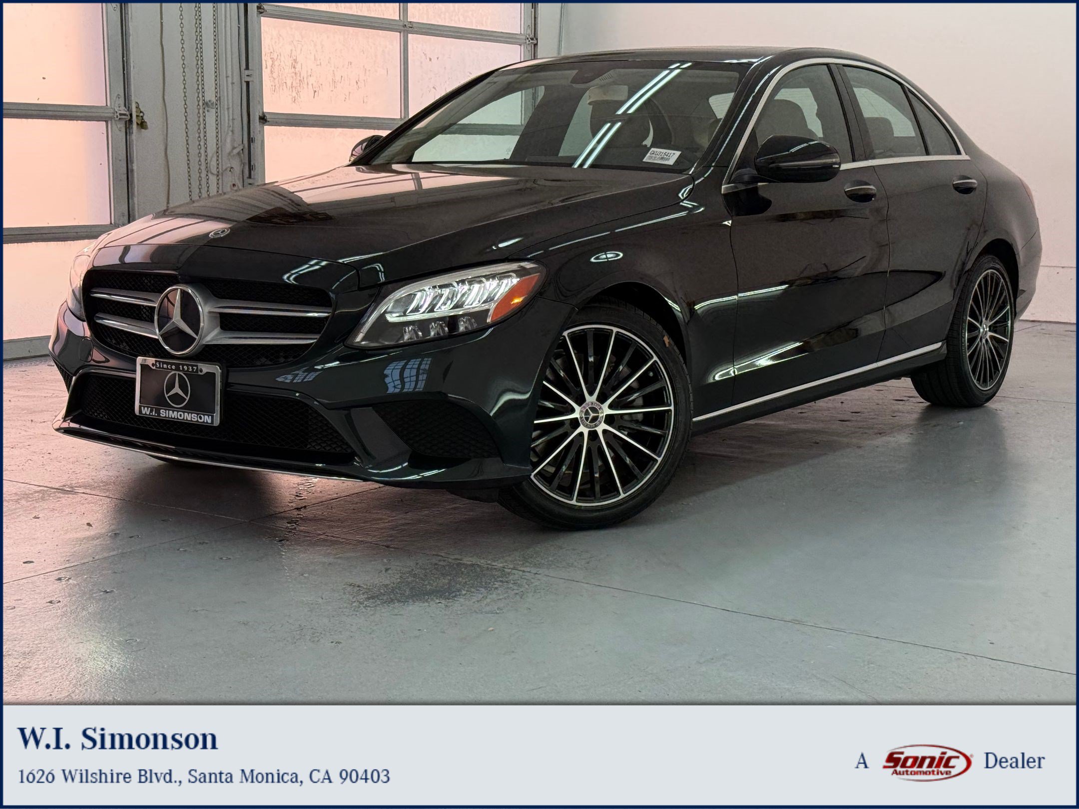 2019 Mercedes-Benz C-Class Sedan C300