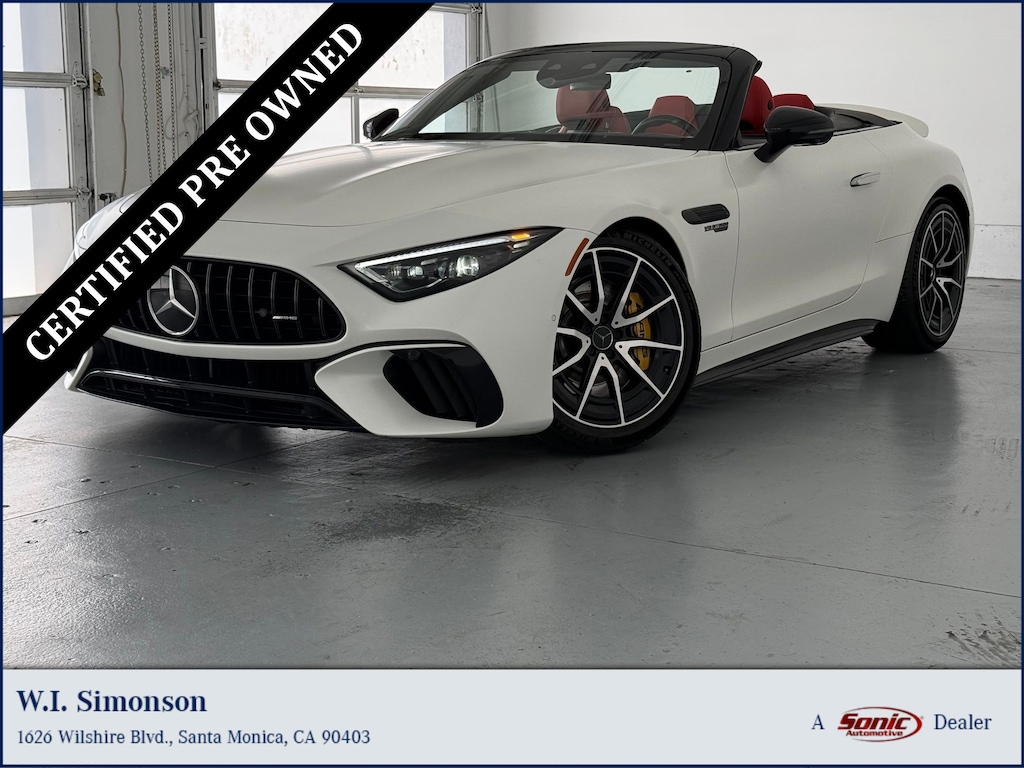 Certified 2022 Mercedes-Benz AMG SL 63 AMG SL 63 Convertible