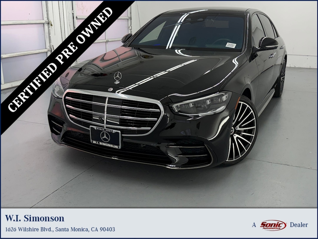 Certified 2023 Mercedes-Benz S-Class S 580 Sedan