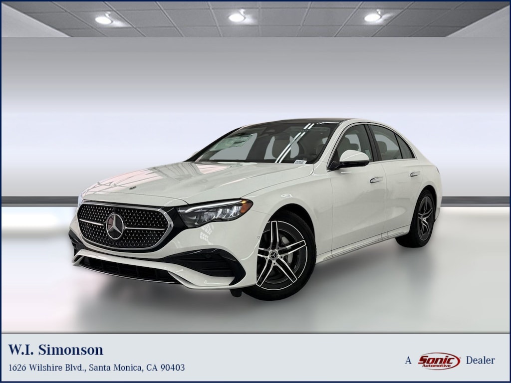 New 2026 Mercedes-Benz E-Class Sedan