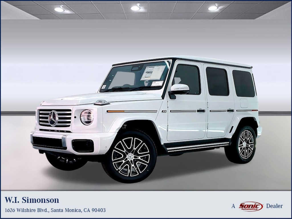 New 2025 Mercedes-Benz G-Class G 580e 4MATIC SUV