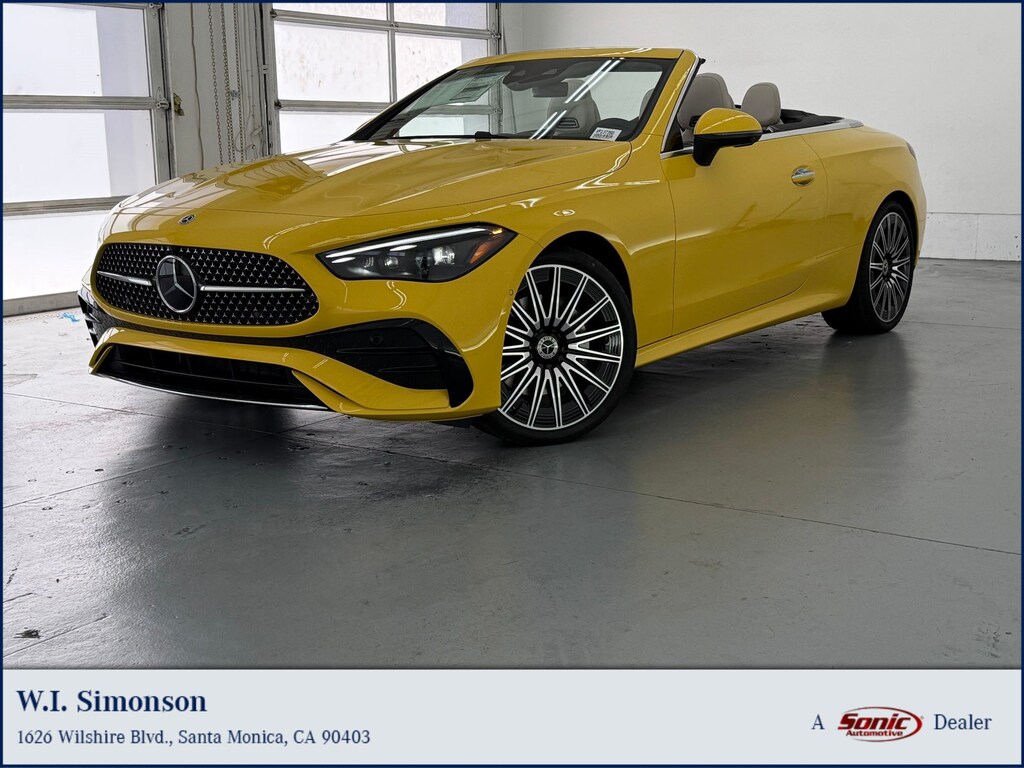 New 2027 Mercedes-Benz CLE CLE 300 CLE 300 4MATIC Cabriolet