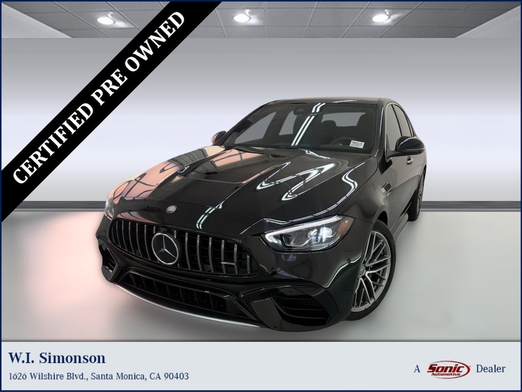 Certified 2024 Mercedes-Benz AMG C 63 AMG C 63 S E Performance Sedan