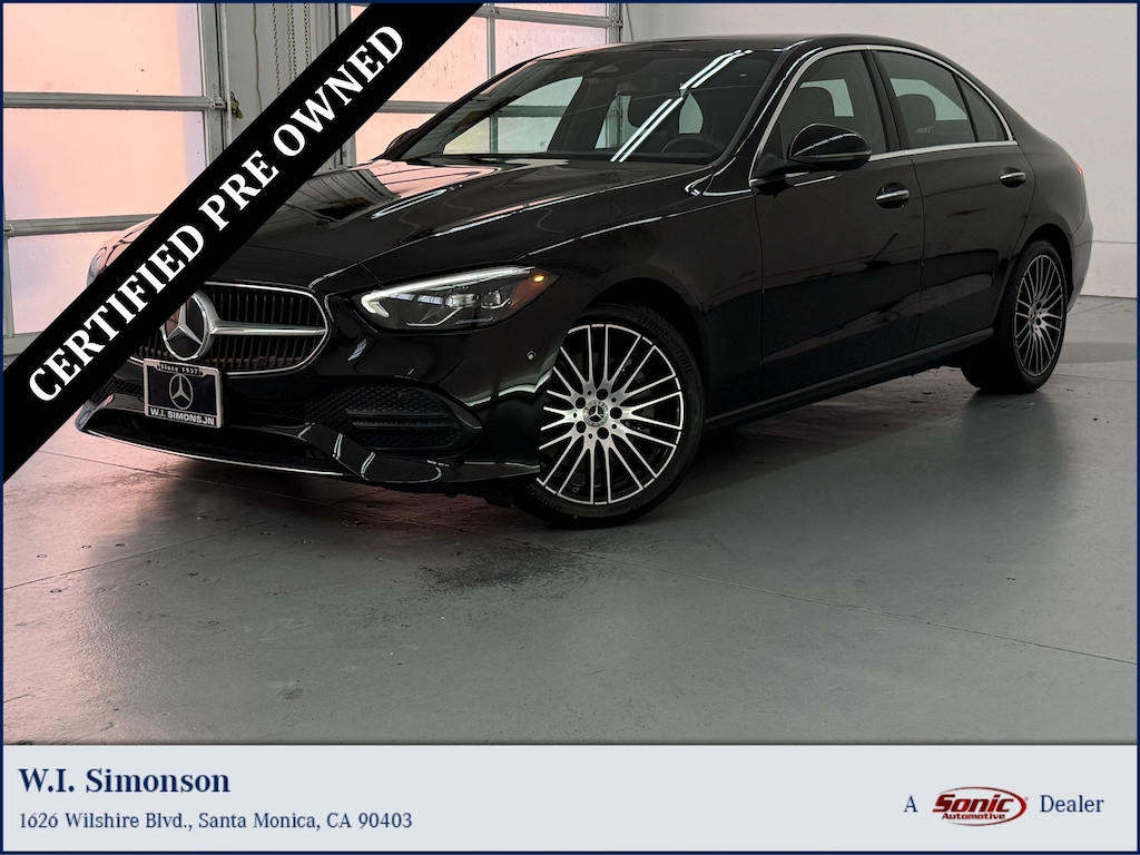 Certified 2024 Mercedes-Benz C-Class C 300 Sedan