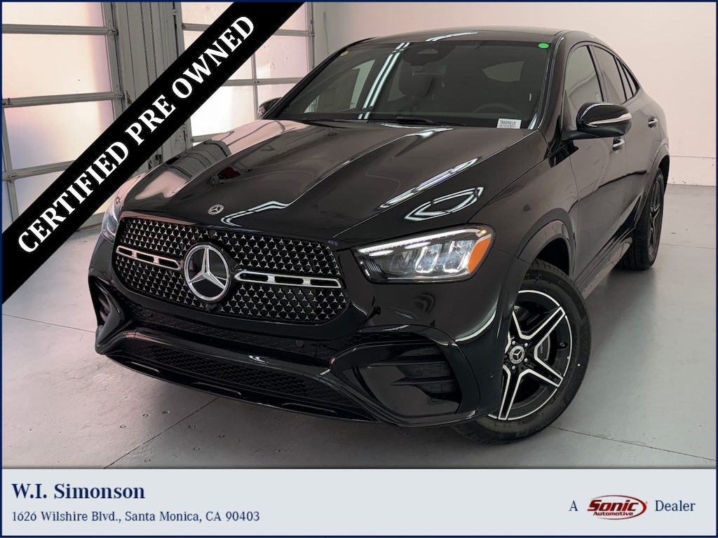 Certified 2026 Mercedes-Benz GLE 450 GLE 450 Coupe