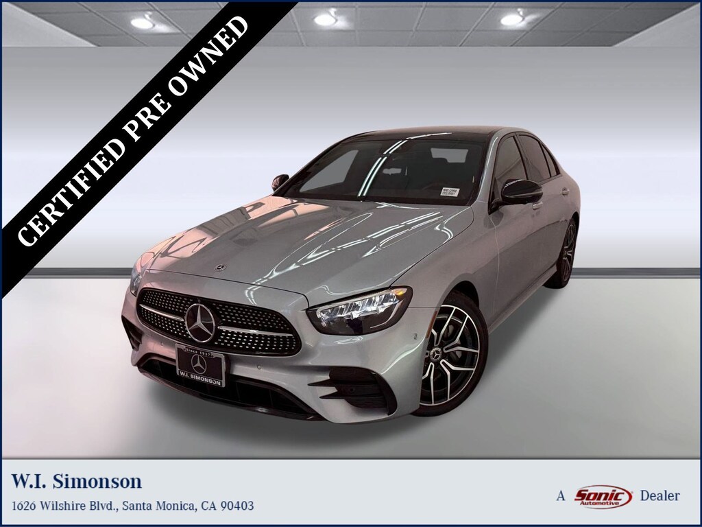 Certified 2023 Mercedes-Benz E-Class E 350 Sedan