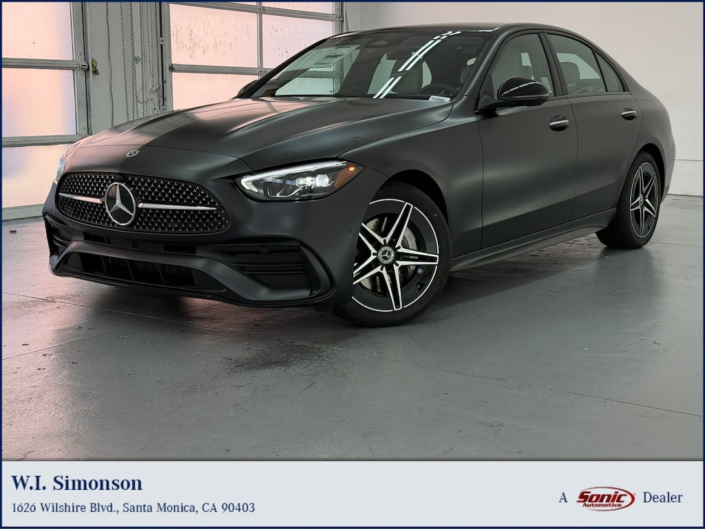 New 2026 Mercedes-Benz C 300 Sedan