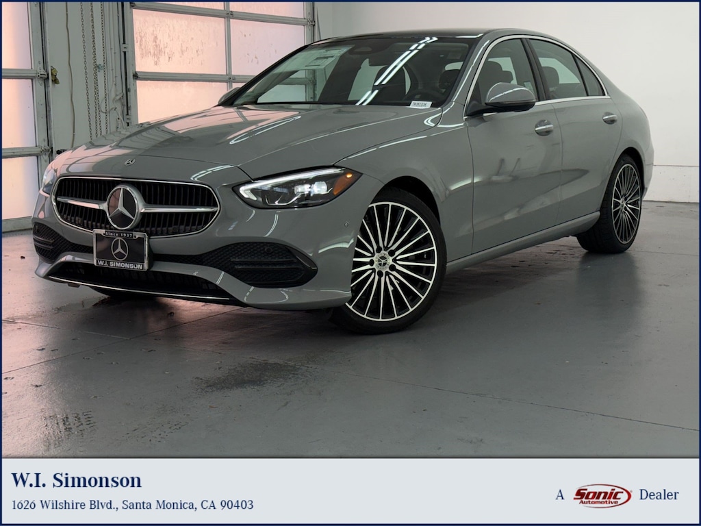 New 2026 Mercedes-Benz C 300 Sedan