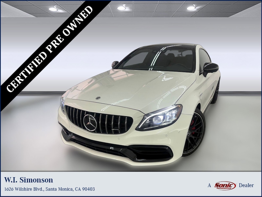 Certified 2023 Mercedes-Benz AMG C 63 AMG C 63 S Coupe
