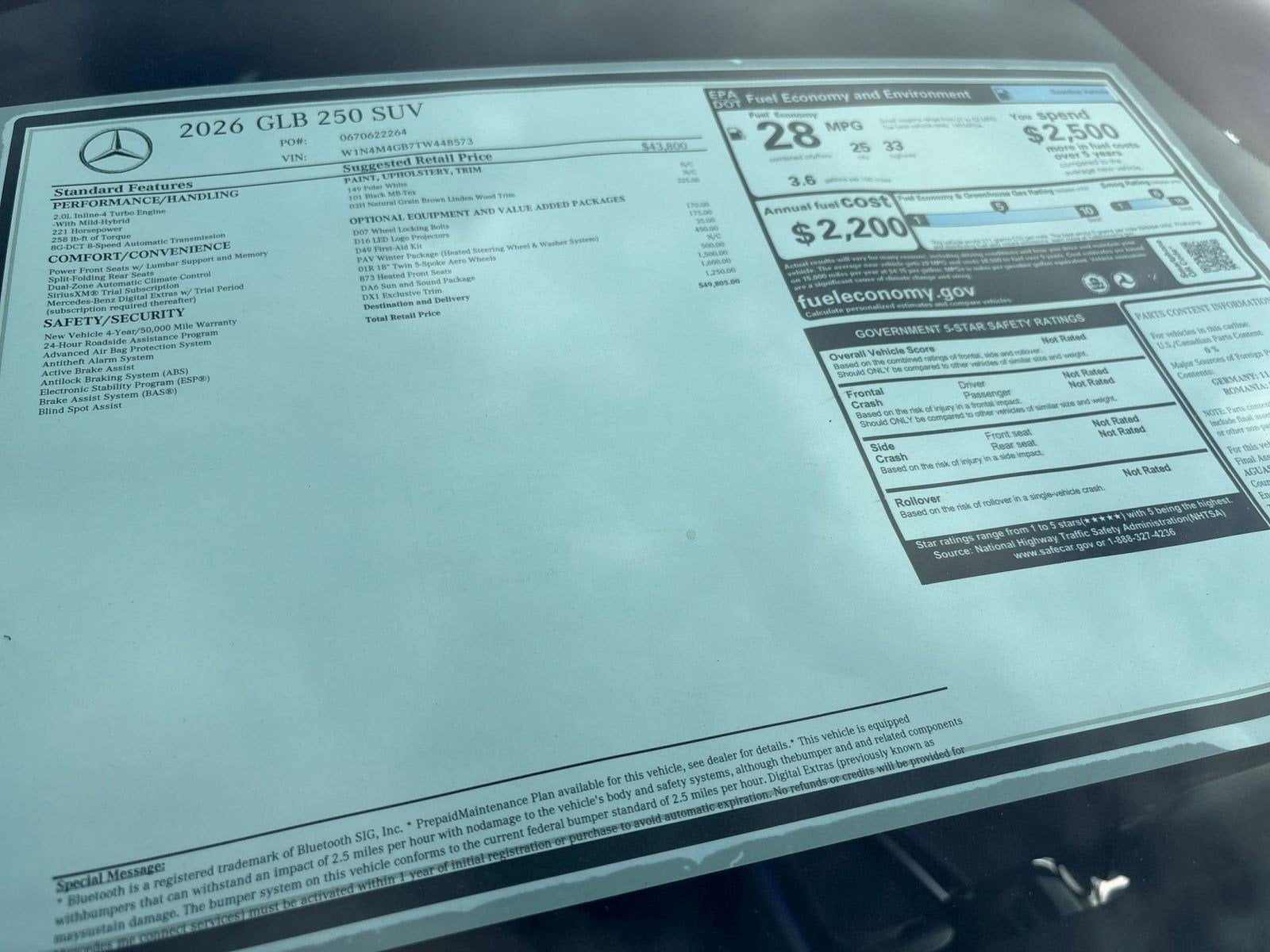 2026 Mercedes-Benz GLB GLB 250 - Photo 26