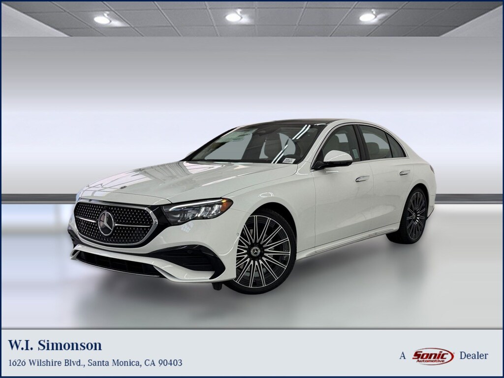 New 2026 Mercedes-Benz E-Class Sedan
