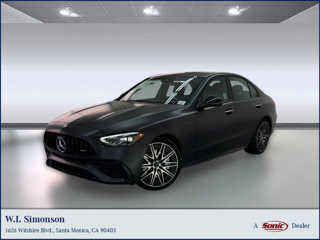New 2026 Mercedes-Benz AMG C 43 4MATIC Sedan