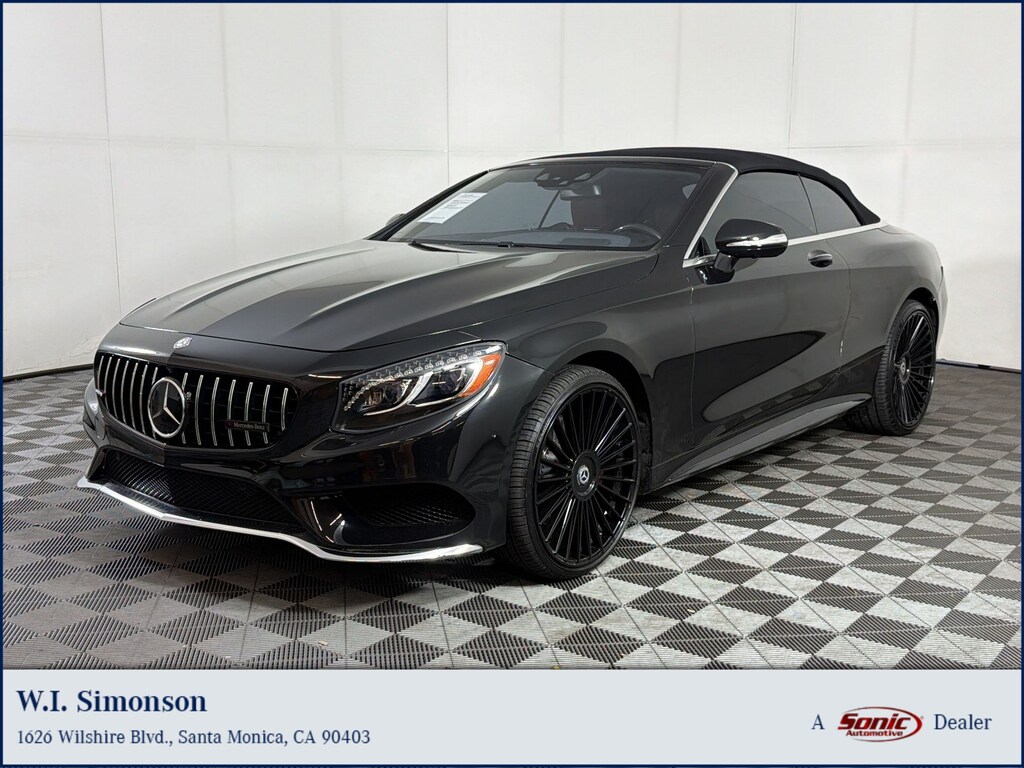 Used 2017 Mercedes-Benz S-Class S 550 Cabriolet