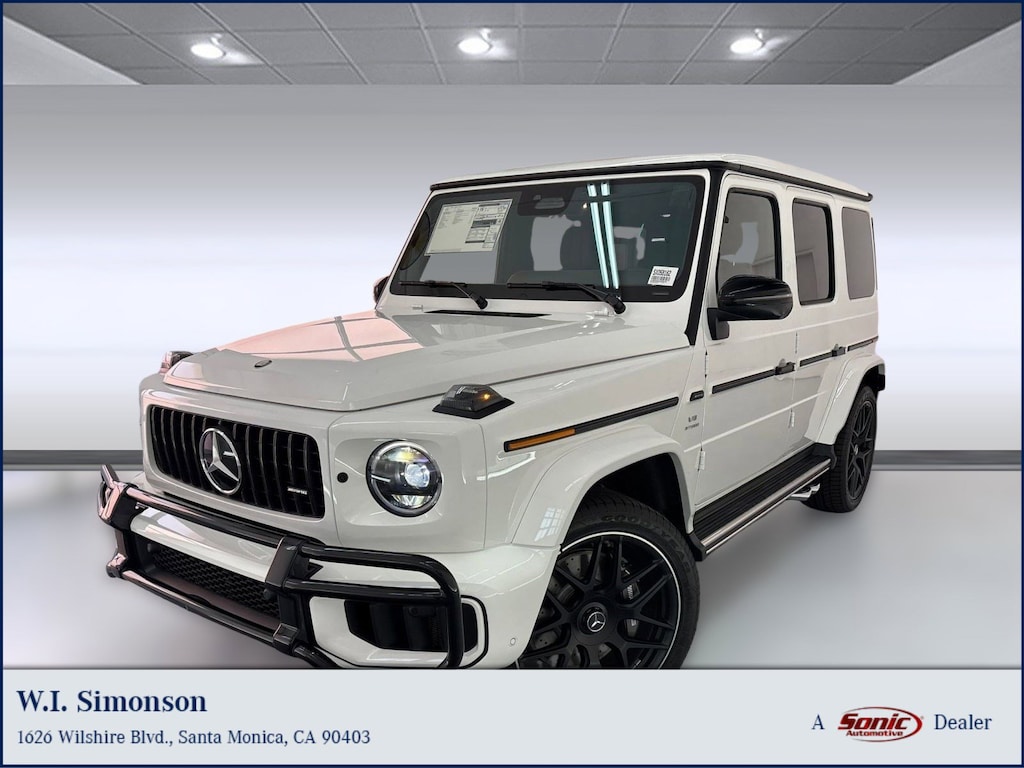New 2025 Mercedes-Benz AMG G 63 4MATIC SUV
