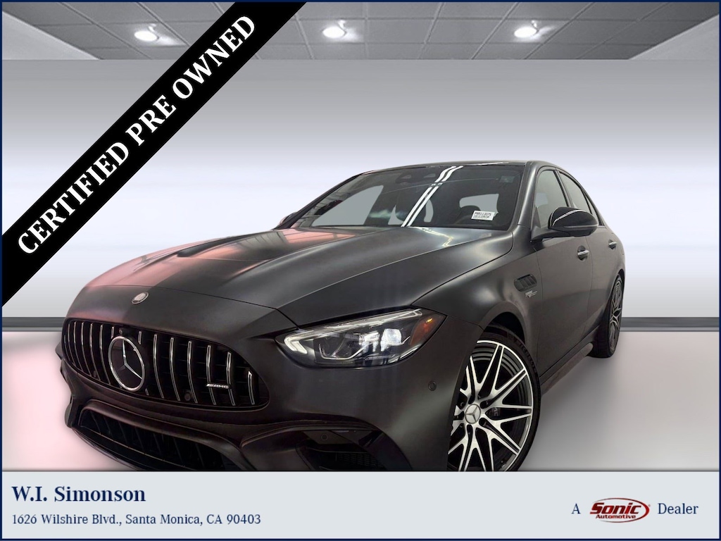 Certified 2024 Mercedes-Benz AMG C 63 AMG C 63 S E Performance Sedan