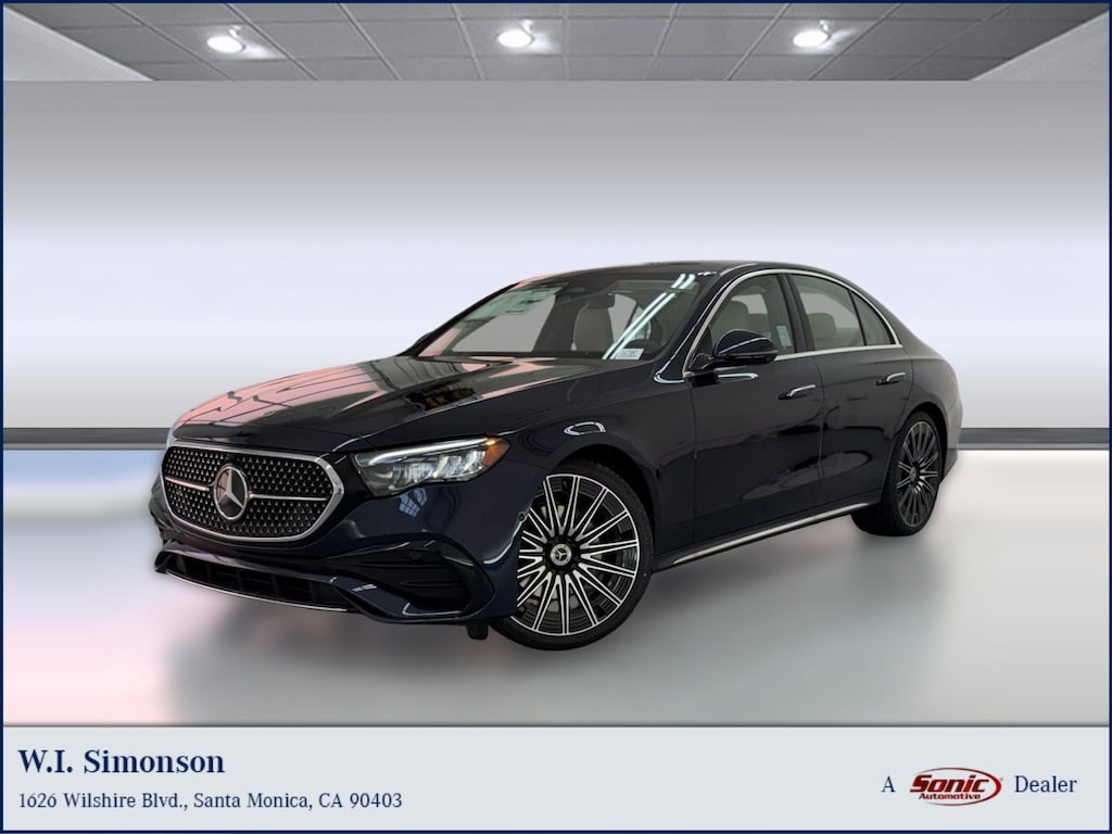 New 2026 Mercedes-Benz E-Class Sedan