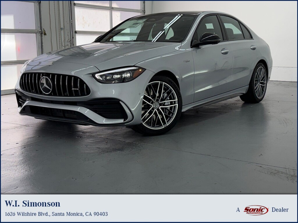 New 2026 Mercedes-Benz AMG C 43 4MATIC Sedan