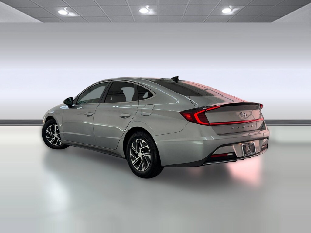Used 2022 Hyundai Sonata Hybrid Blue Sedan