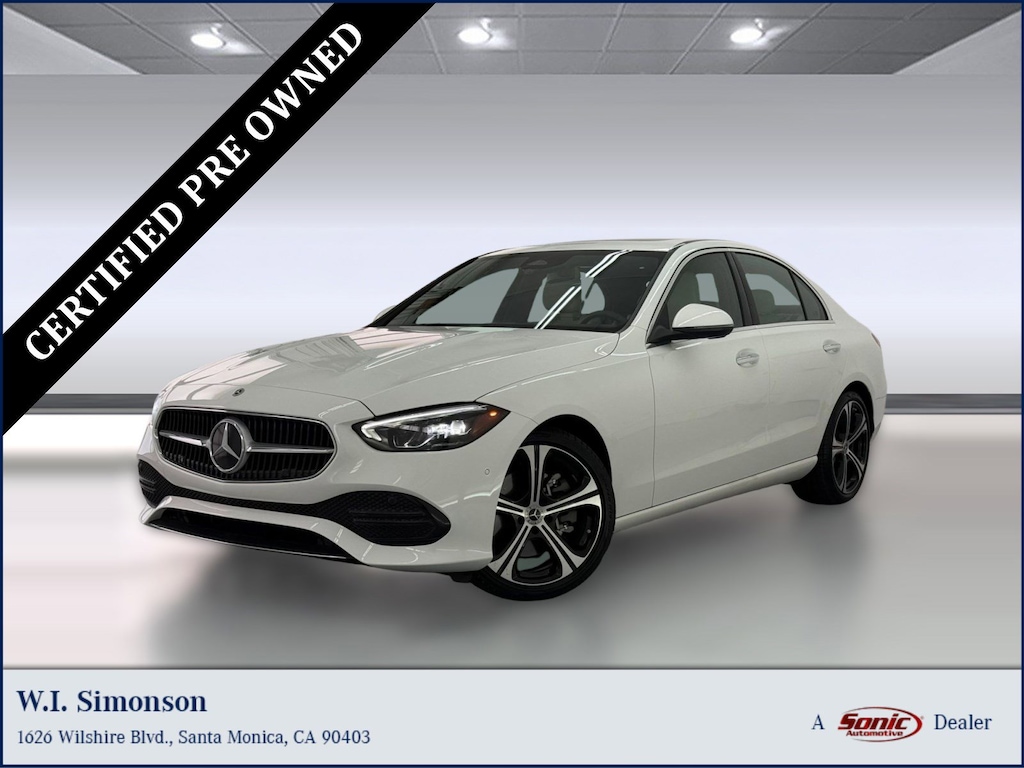 Certified 2024 Mercedes-Benz C-Class C 300 Sedan