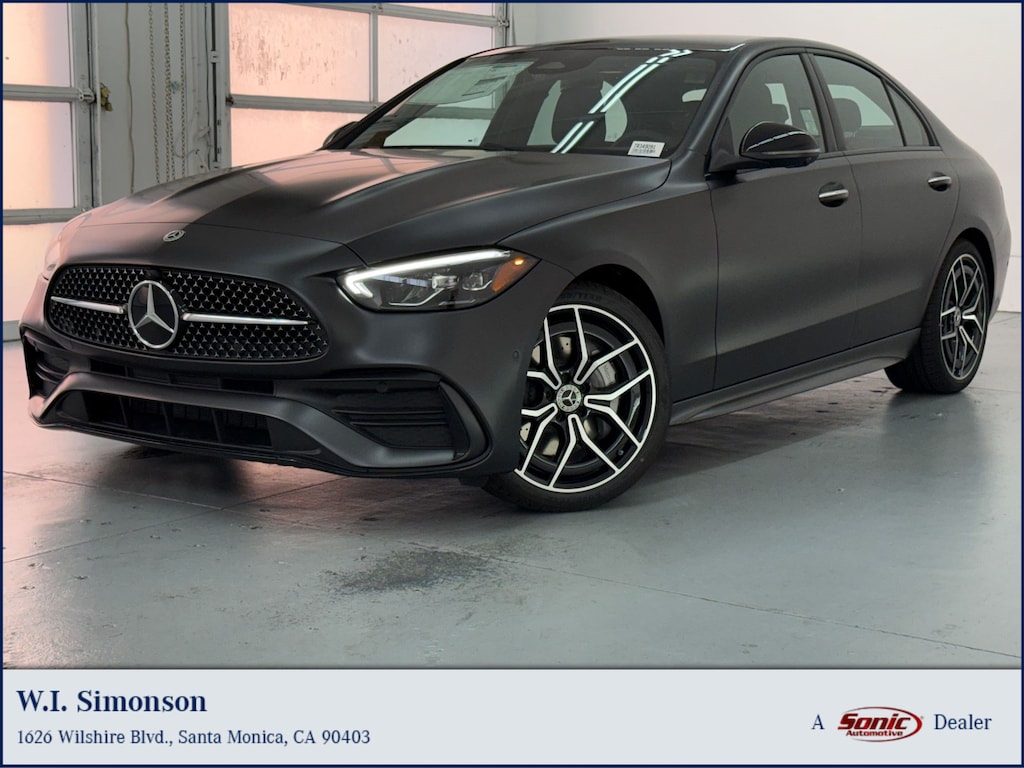 New 2026 Mercedes-Benz C 300 Sedan