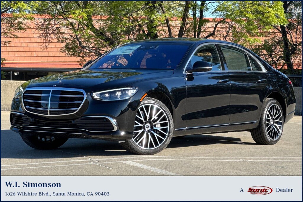 New 2025 Mercedes-Benz S-Class S 580 4MATIC Sedan