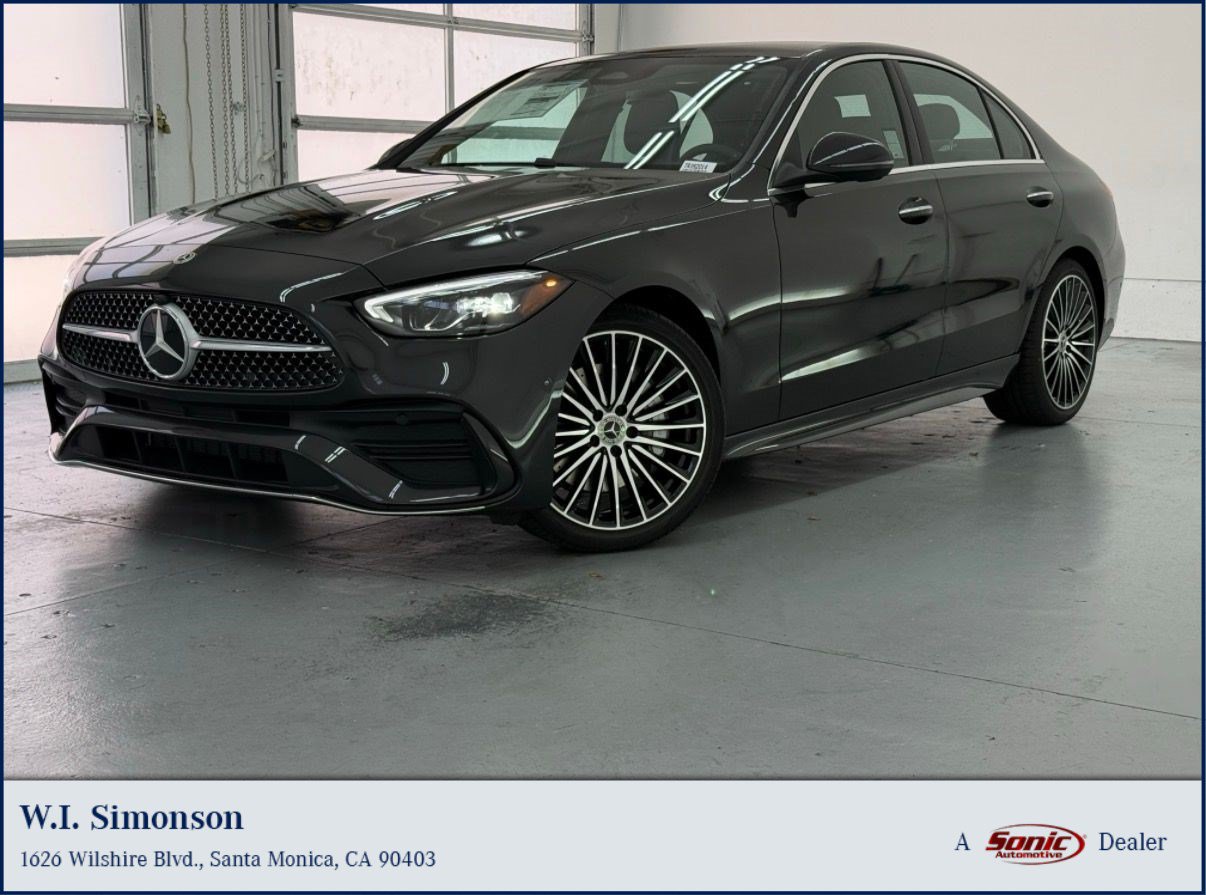 New 2026 Mercedes-Benz C-Class C 300 Sedan