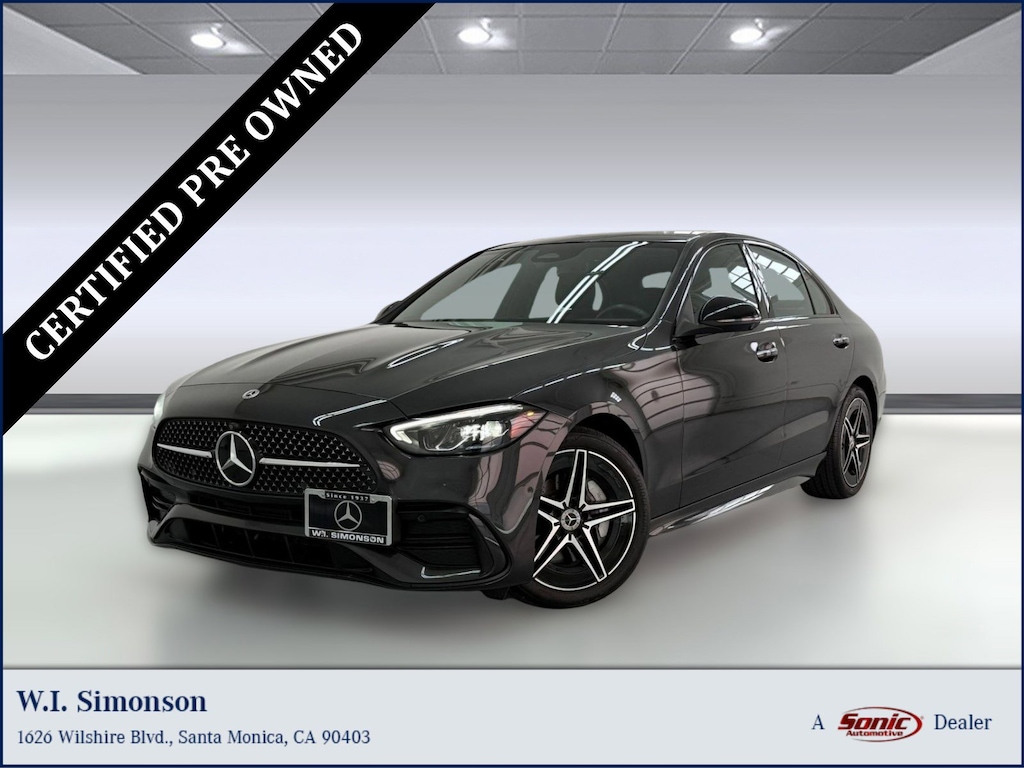 Certified 2023 Mercedes-Benz C-Class C 300 Sedan