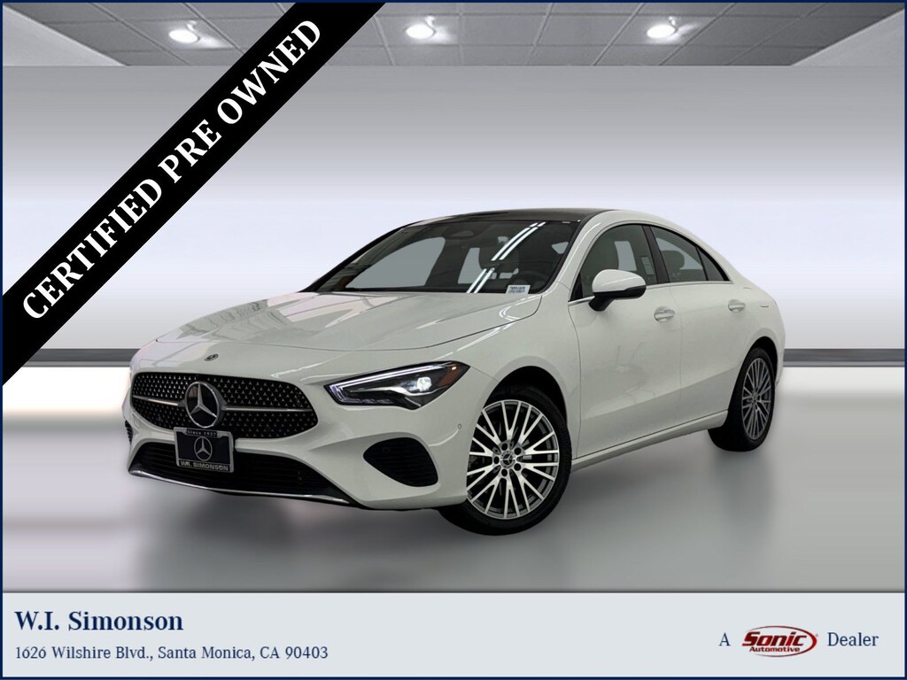 Certified 2026 Mercedes-Benz CLA 250 CLA 250 Sedan