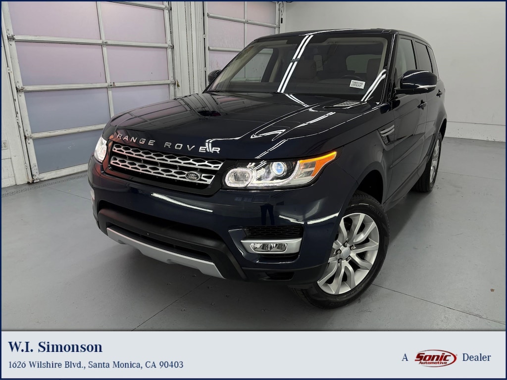 Used 2016 Land Rover Range Rover Sport V6 HSE SUV