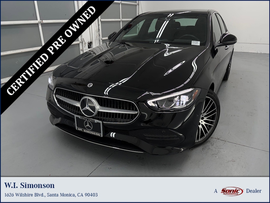 Certified 2025 Mercedes-Benz C-Class C 300 Sedan