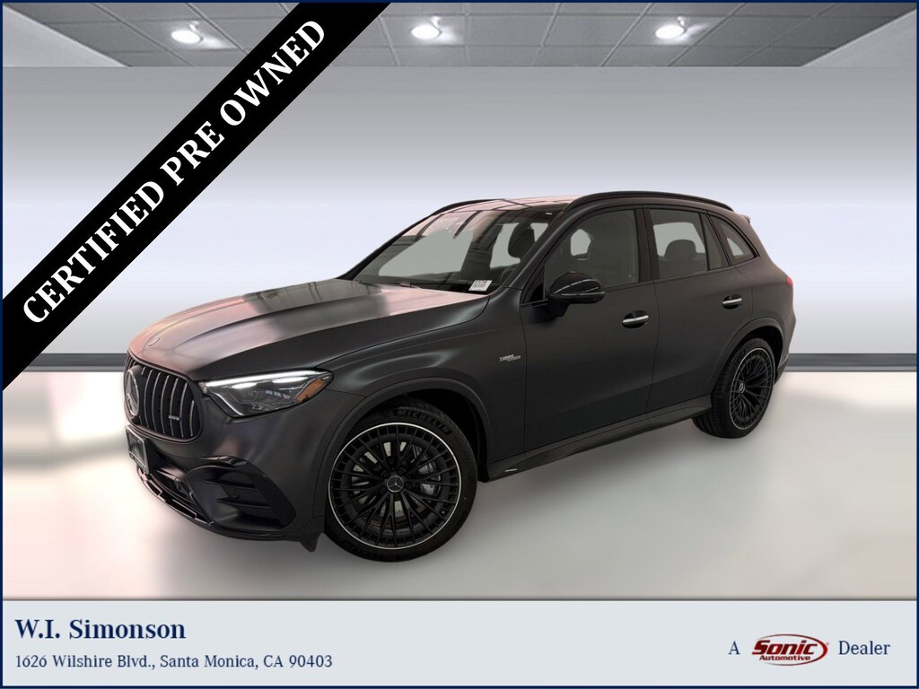 Certified 2025 Mercedes-Benz AMG GLC 43 AMG GLC 43 SUV