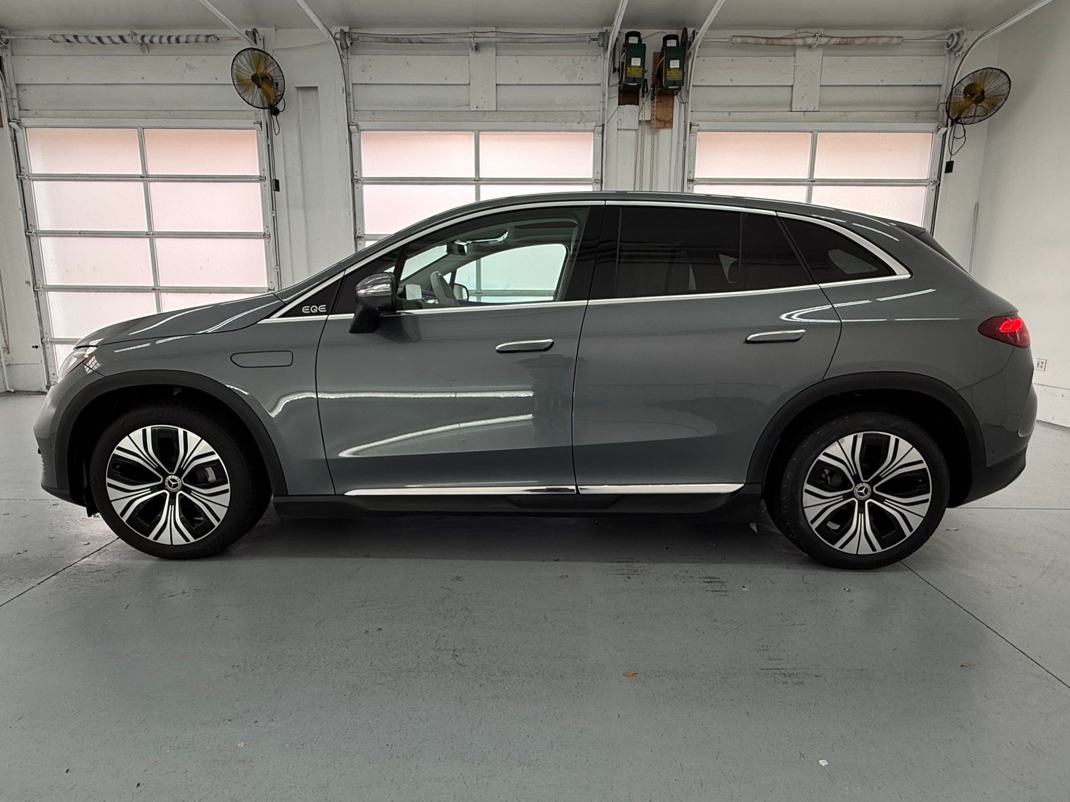 Certified 2023 Mercedes-Benz EQE SUV Base with VIN 4JGGM2BB0PA001601 for sale in Santa Monica, CA