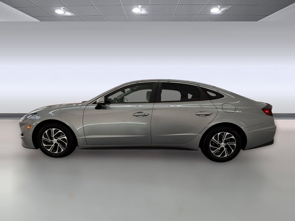 Used 2022 Hyundai Sonata Hybrid Blue Sedan