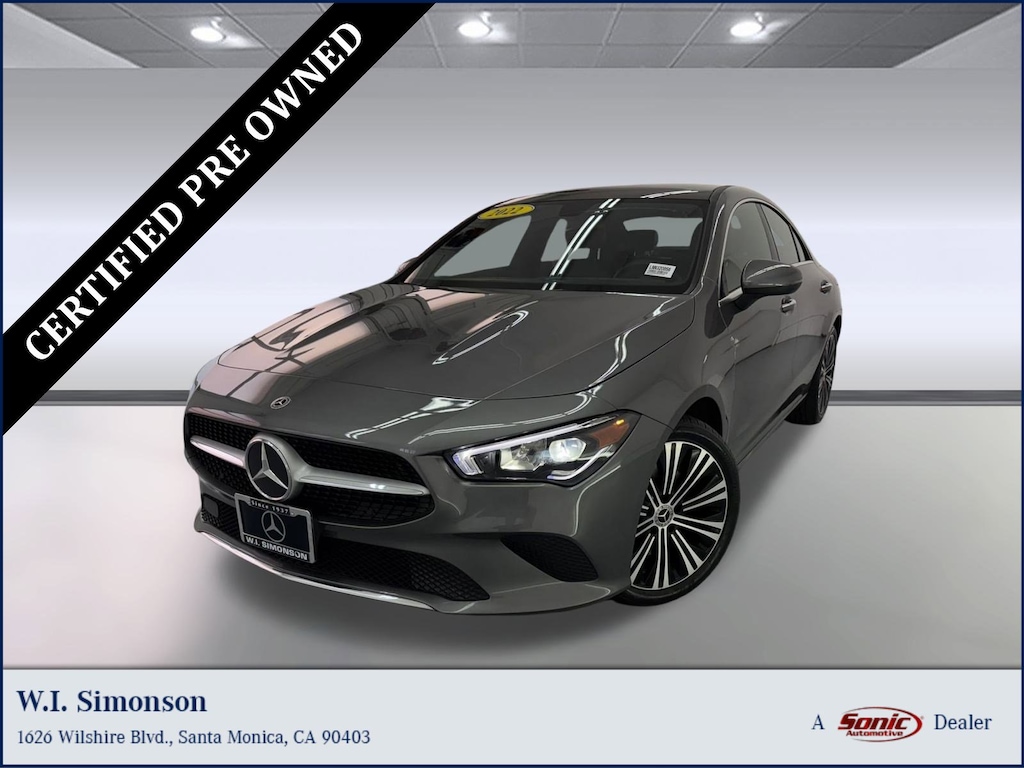Certified 2022 Mercedes-Benz CLA 250 CLA 250 Coupe