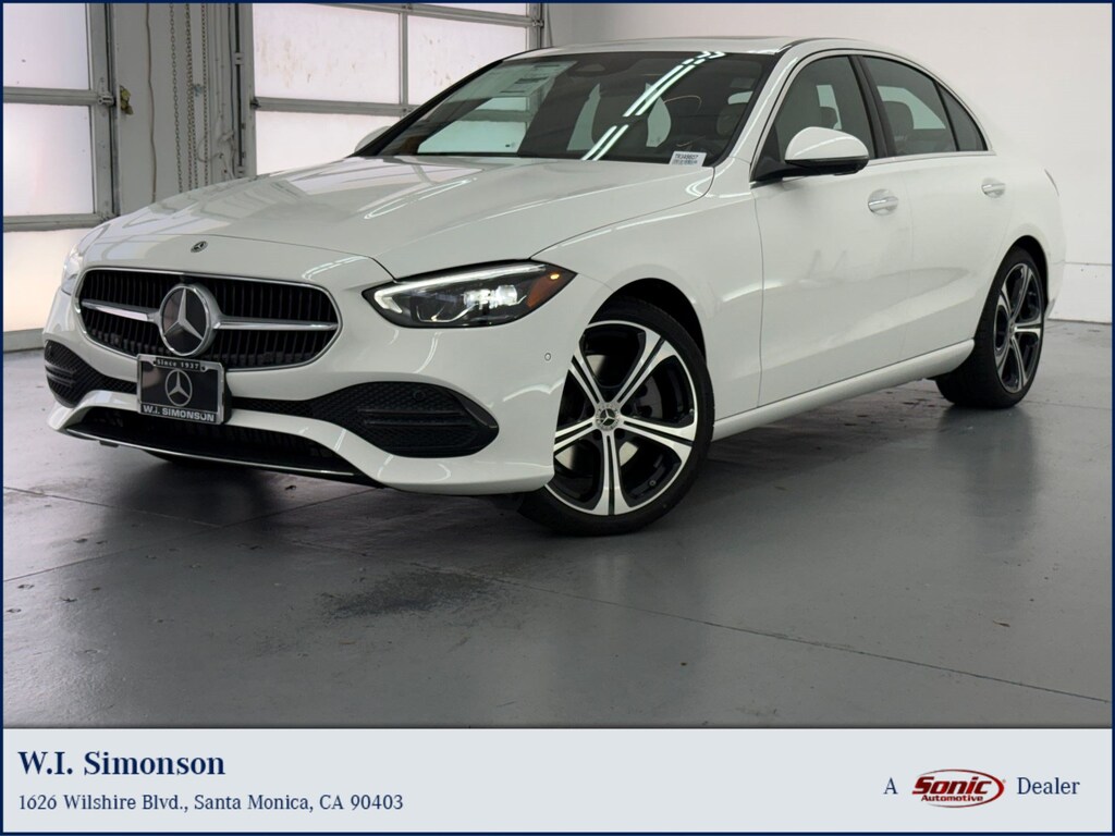 New 2026 Mercedes-Benz C 300 Sedan