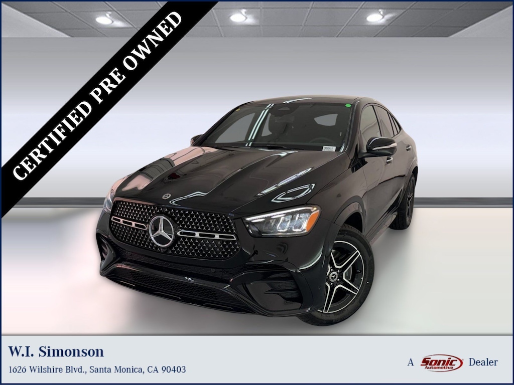 Certified 2026 Mercedes-Benz GLE 450 GLE 450 Coupe
