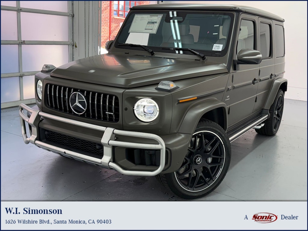 New 2026 Mercedes-Benz G-Class AMG G 63 SUV