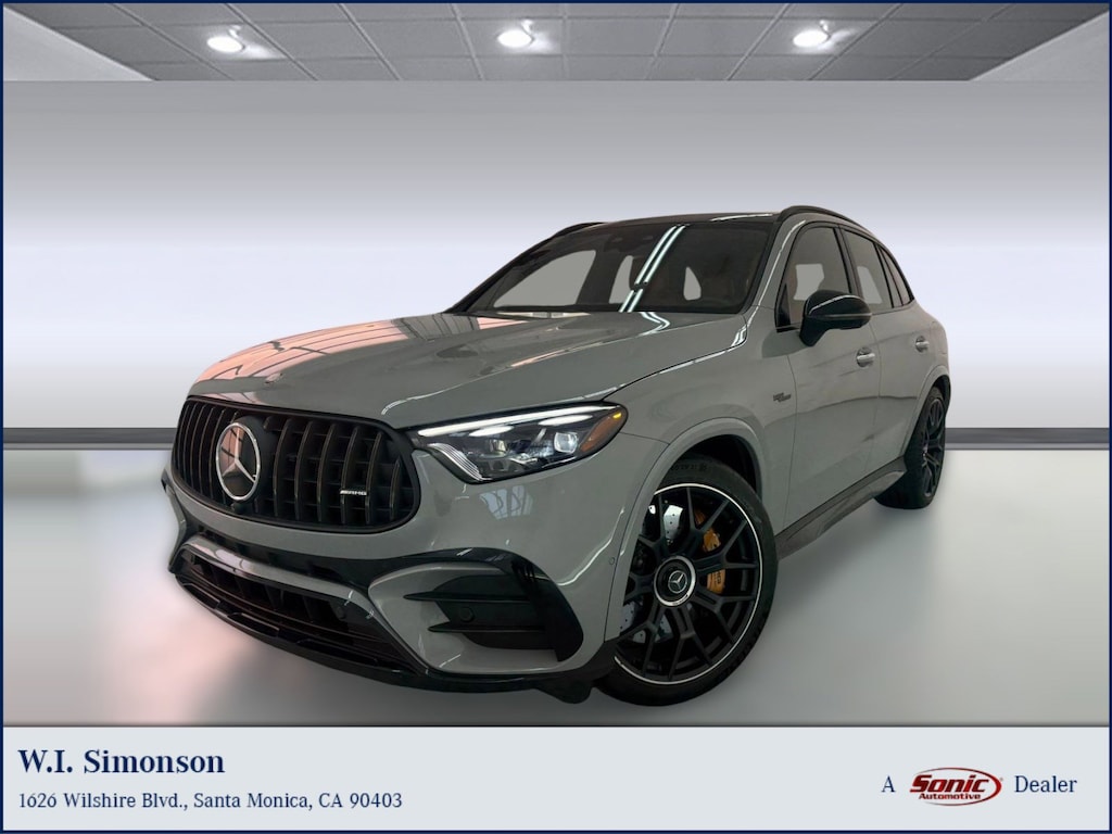 New 2025 Mercedes-Benz AMG GLC 63 4MATIC SUV
