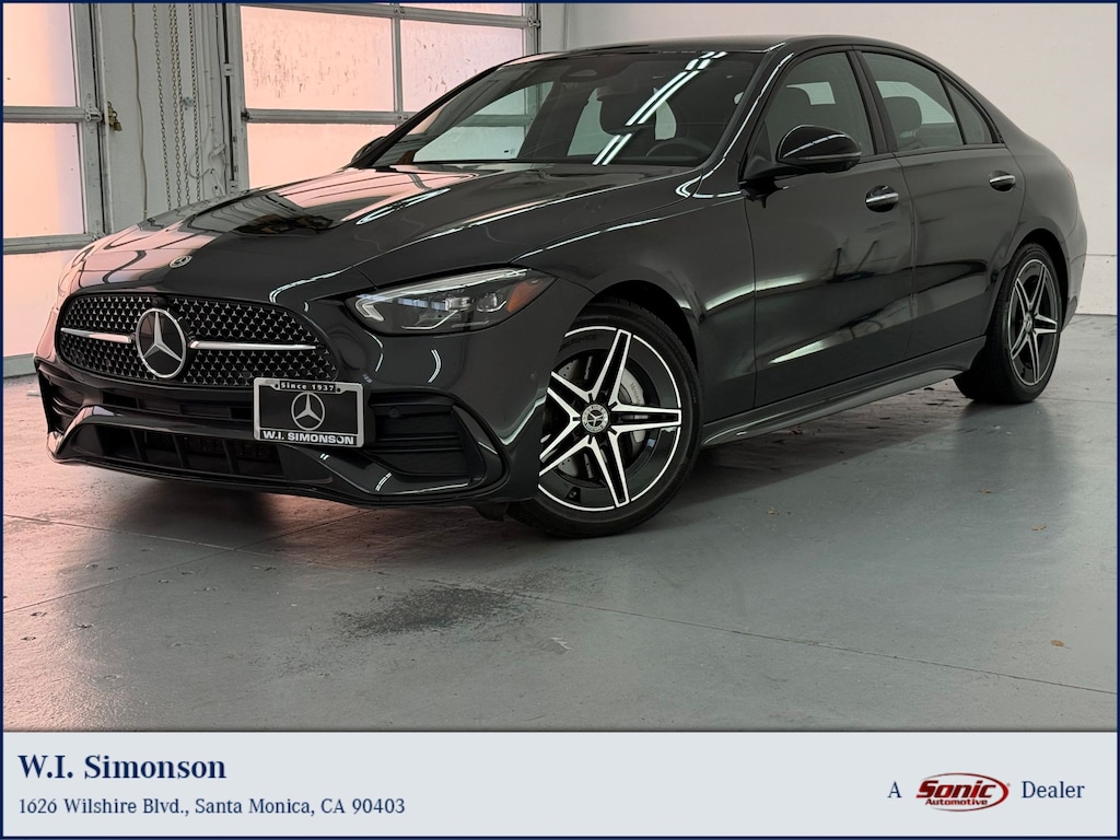 Certified 2024 Mercedes-Benz C-Class C 300 Sedan