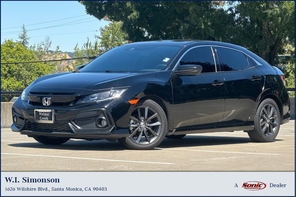 Used 2021 Honda Civic EX Hatchback