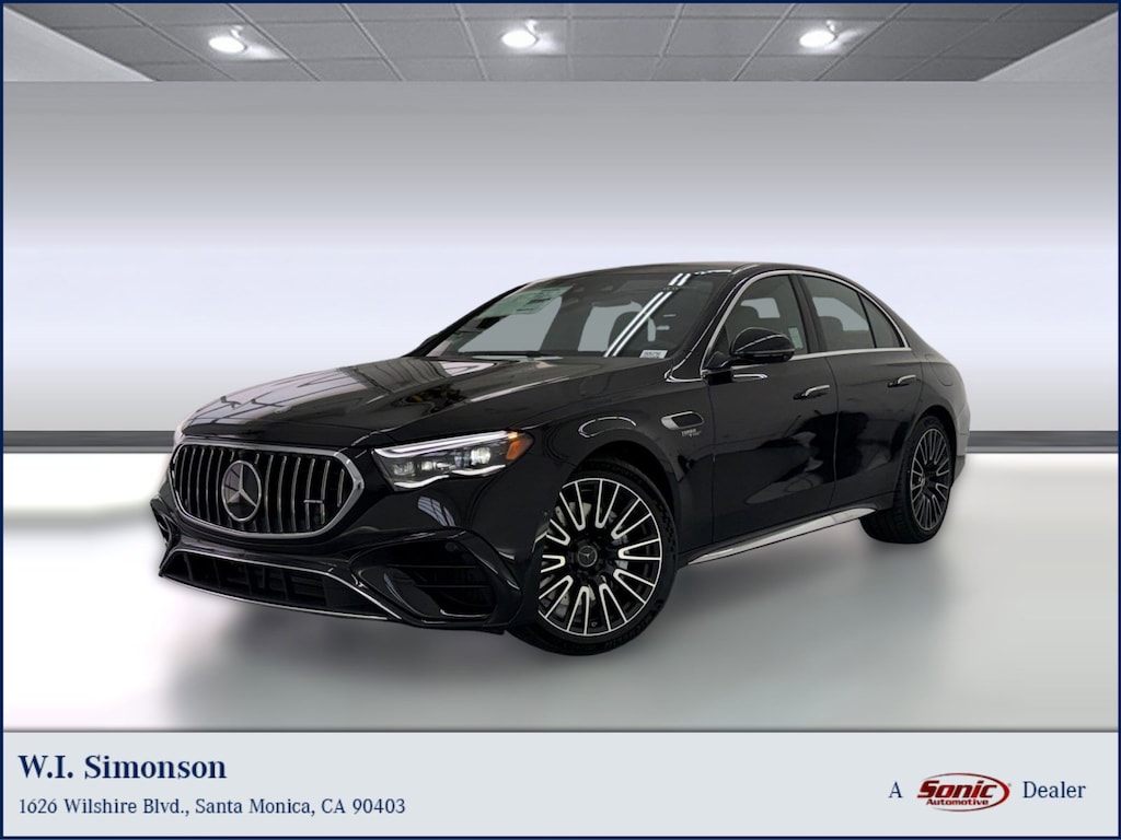 New 2026 Mercedes-Benz AMG E 53 E 4MATIC Sedan