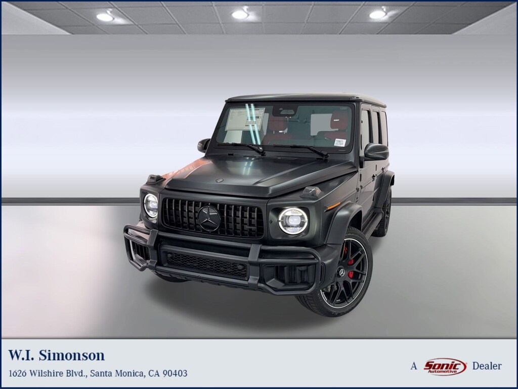 New 2026 Mercedes-Benz G-Class AMG G 63 SUV