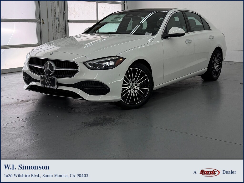 New 2026 Mercedes-Benz C 300 4MATIC Sedan