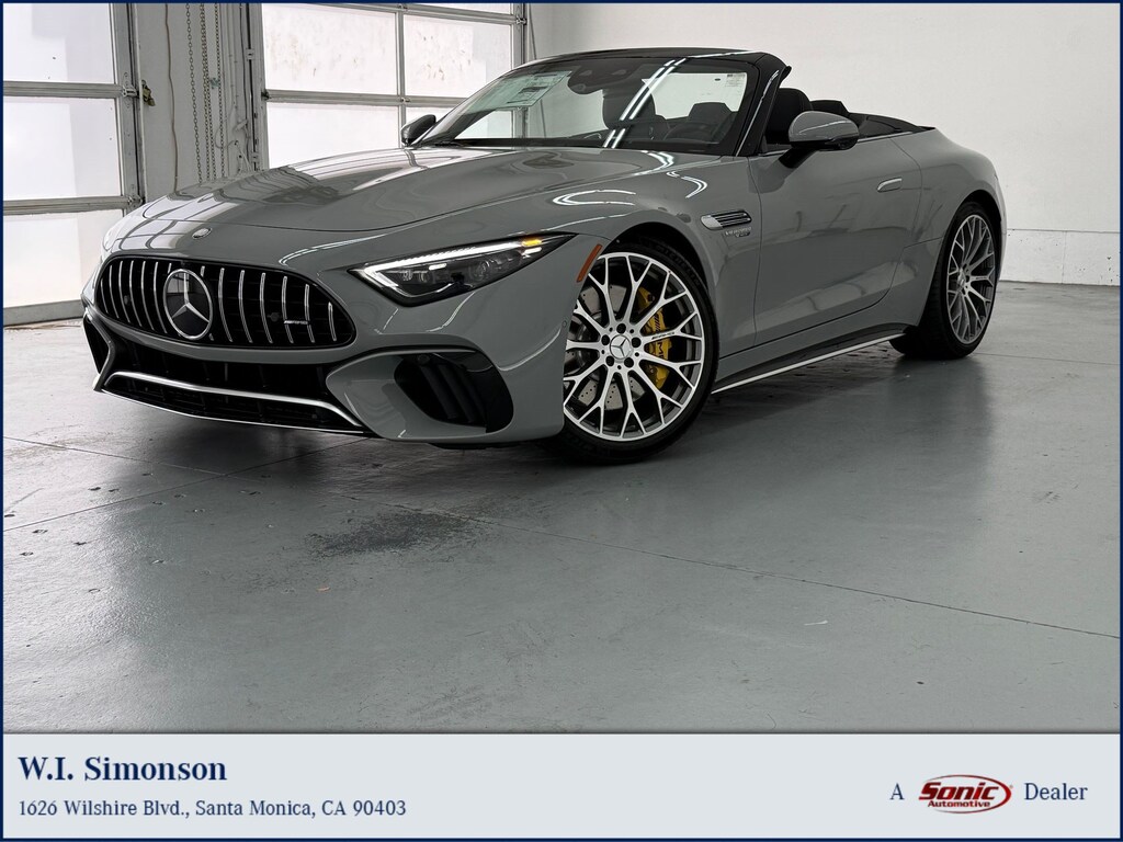 New 2026 Mercedes-Benz AMG SL 63 4MATIC Convertible