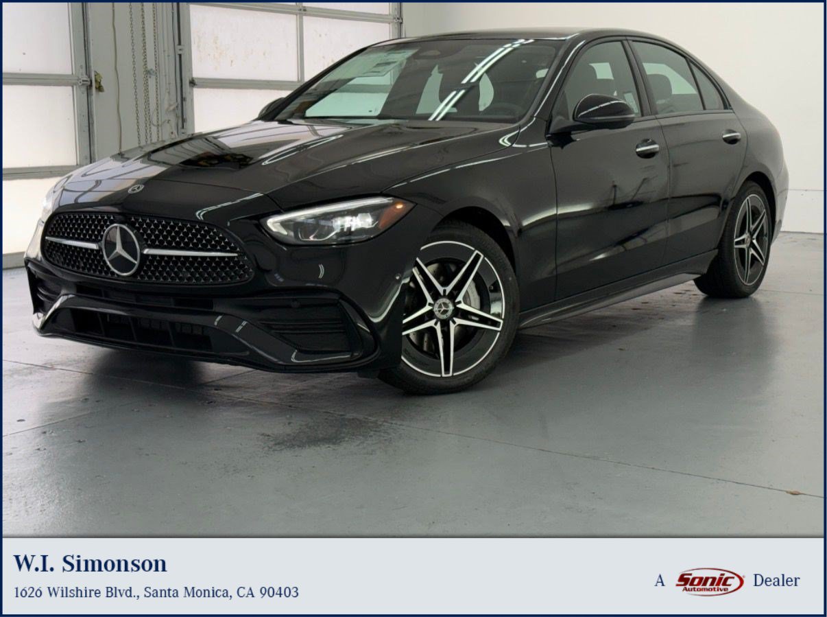New 2026 Mercedes-Benz C-Class C 300 4MATIC Sedan