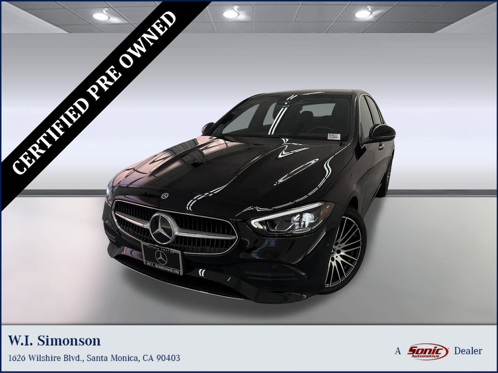 Certified 2025 Mercedes-Benz C-Class C 300 Sedan