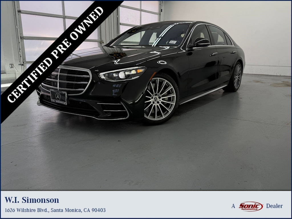 Certified 2022 Mercedes-Benz S-Class S 580 Sedan