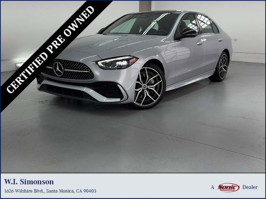 Certified 2023 Mercedes-Benz C-Class C 300 Sedan