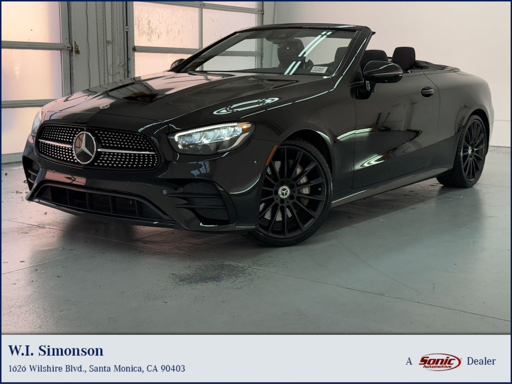 Certified 2023 Mercedes-Benz E-Class E 450 Convertible