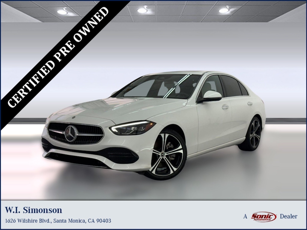 Certified 2022 Mercedes-Benz C-Class C 300 Sedan